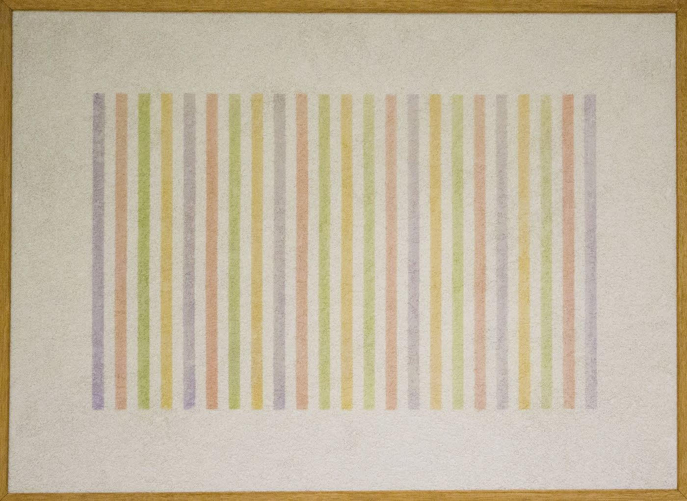 Elio Marchegiani, Grammature di colore - Supporto intonaco n.3, 1974