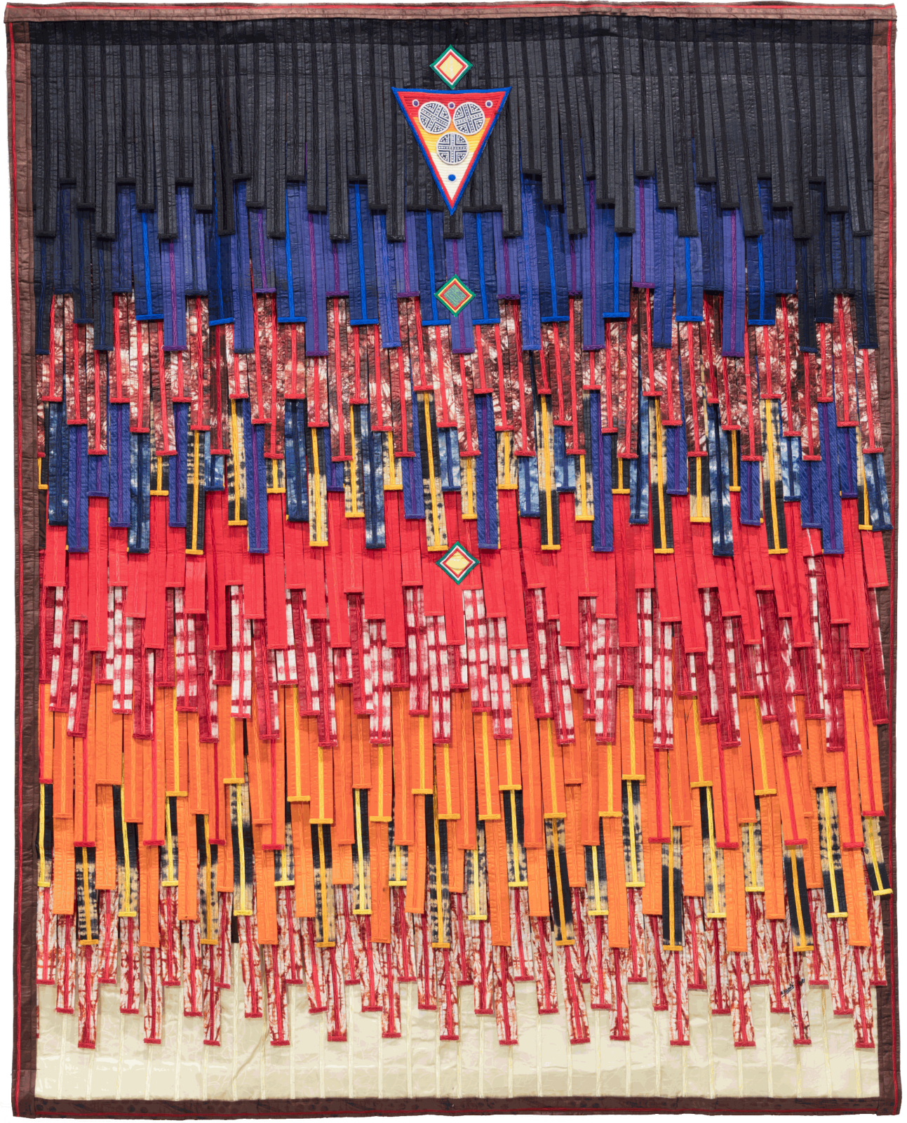 Abdoulaye Konaté, Triangles et motif Cameroun, 2023