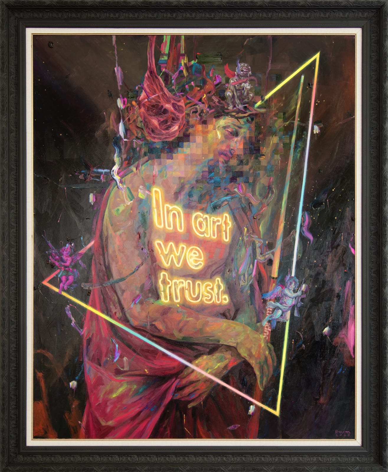 Ronson Culibrina, In Art we trust, 2023
