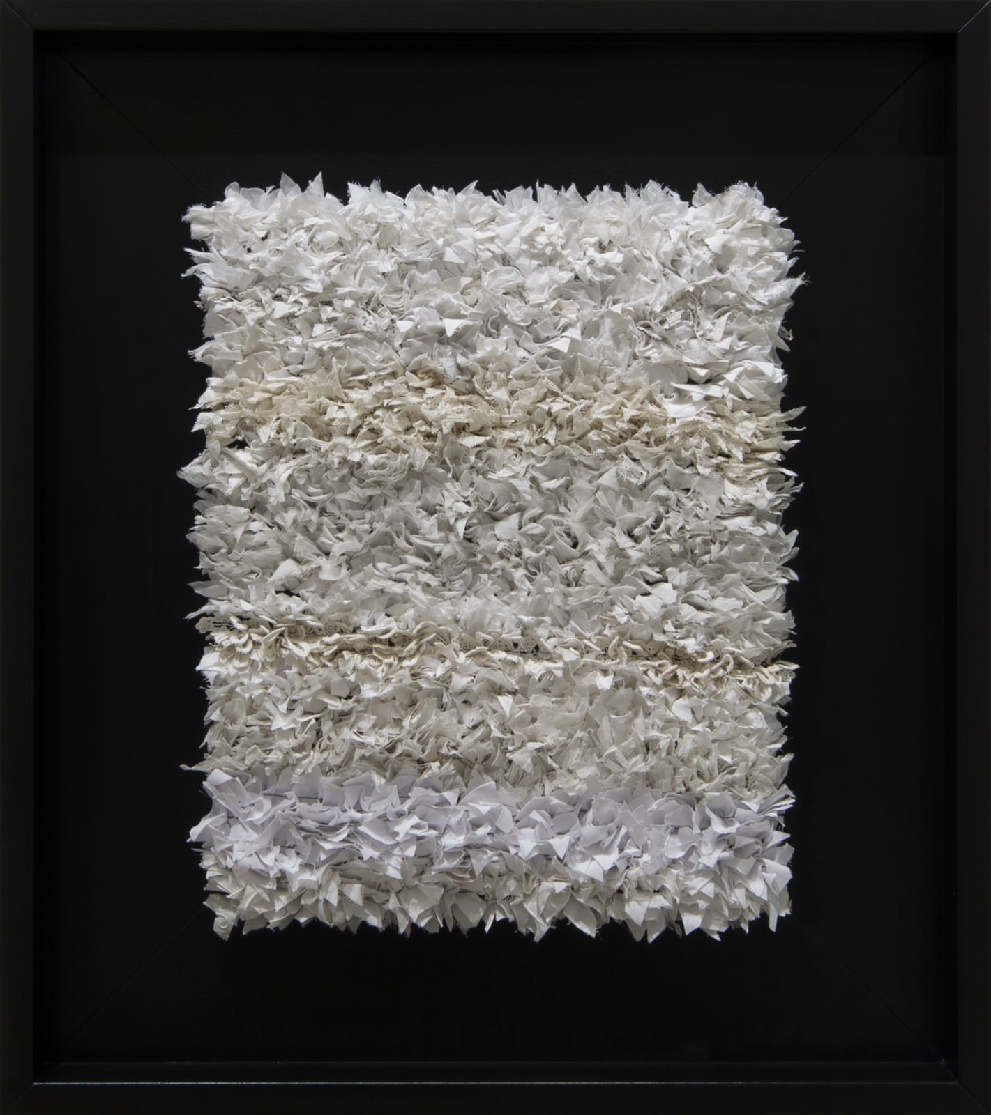 Joël Andrianomearisoa , Étude en blanc III, 2017