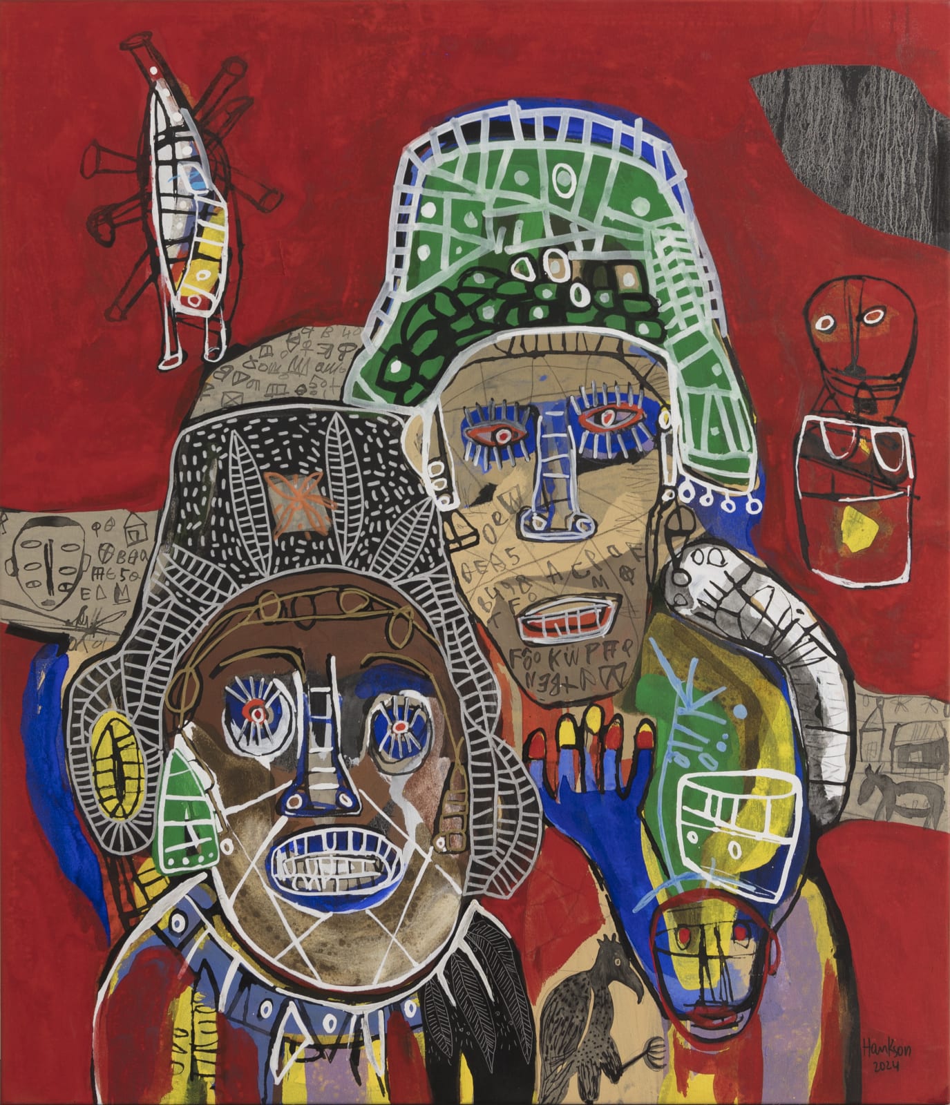 Hako Hankson, Babanking dance headdres, 2024