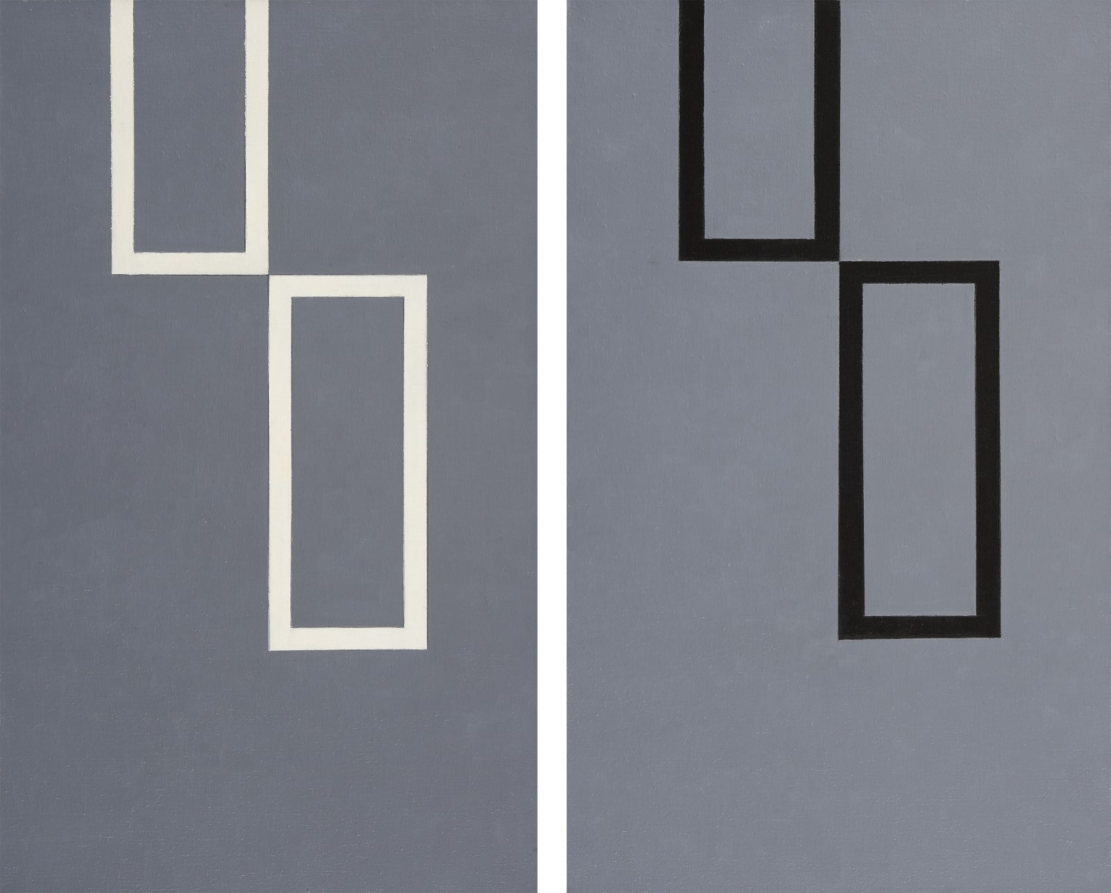Paolo Cotani, E non finisce qui (dittico), 2005