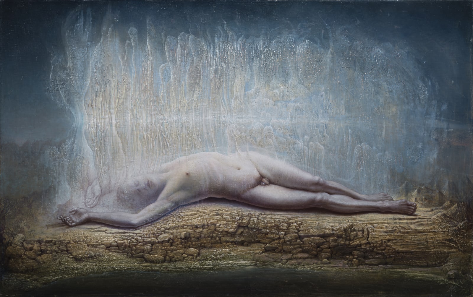 Agostino Arrivabene, La mistica del berillio (omaggio ad Anima Mundi di William Butler Yeats), 2022
