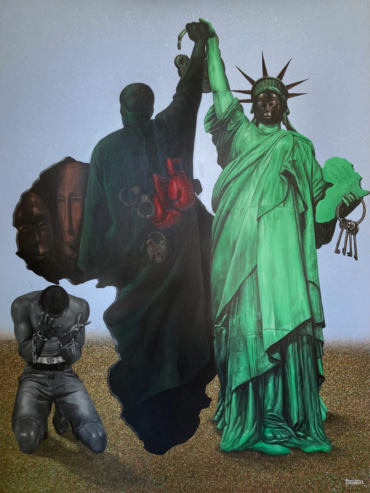 Amani Bodo, Afrique, statut de la liberté, 2023