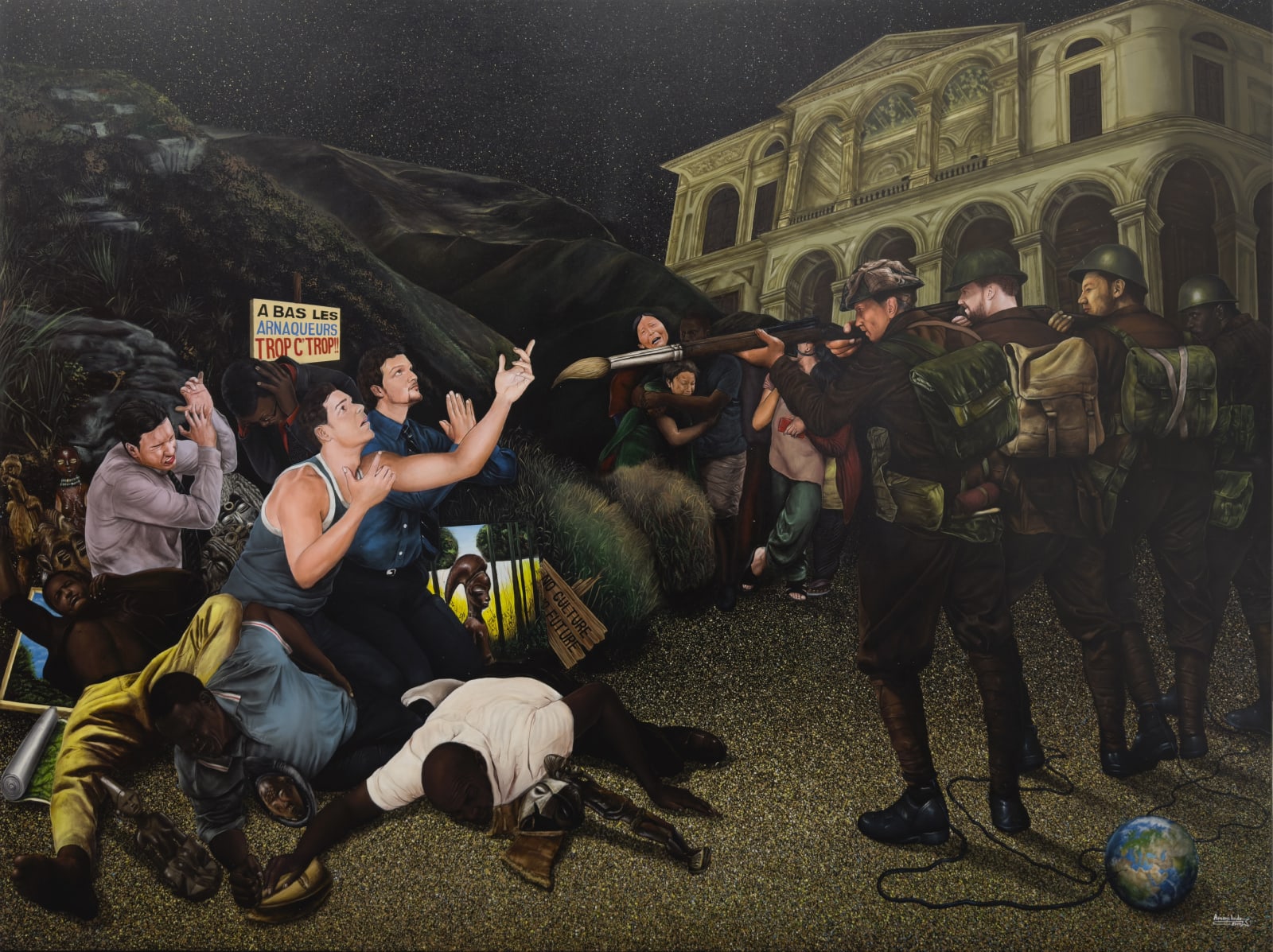 Amani Bodo , No art no culture, 2024