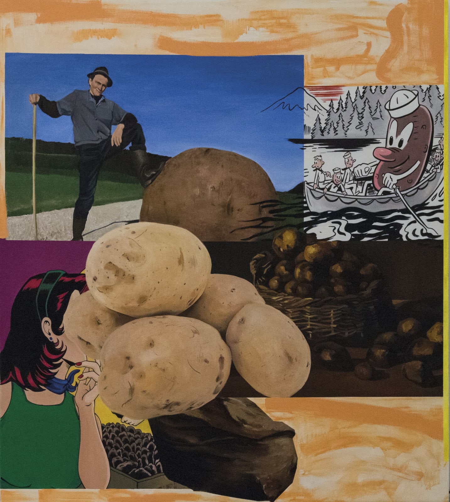 Liu Ding, Potato, 2016