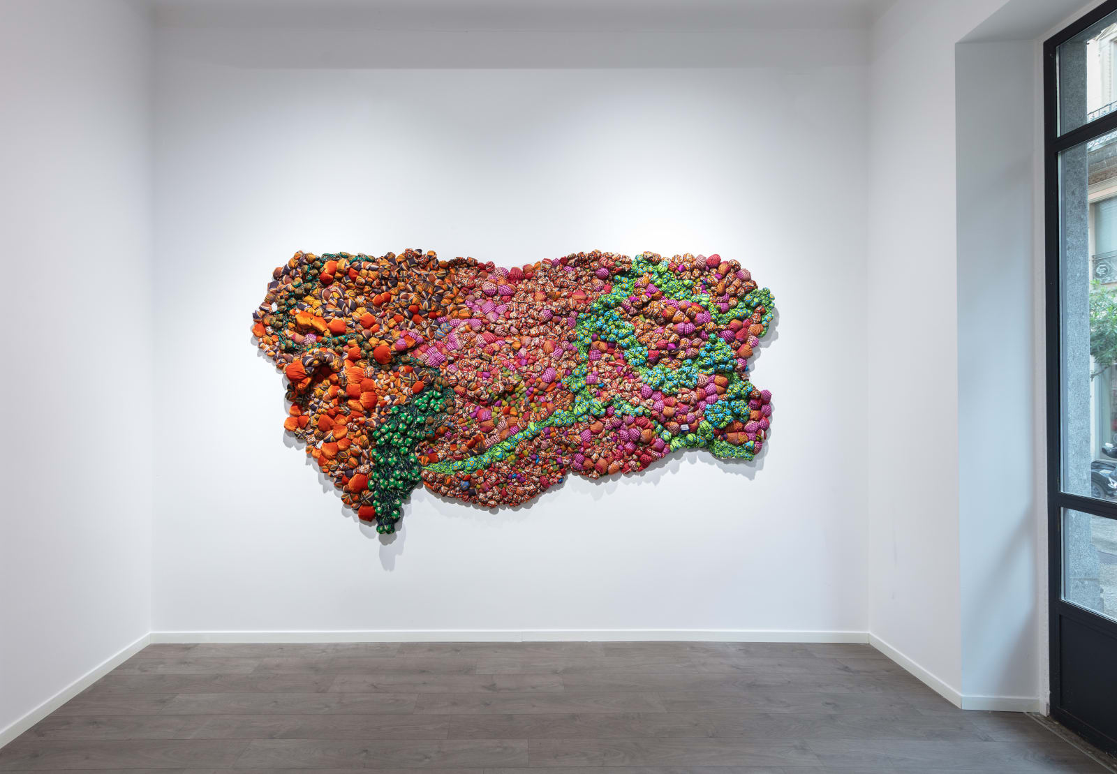 Samuel Nnorom, Pathways on Roses, 2023