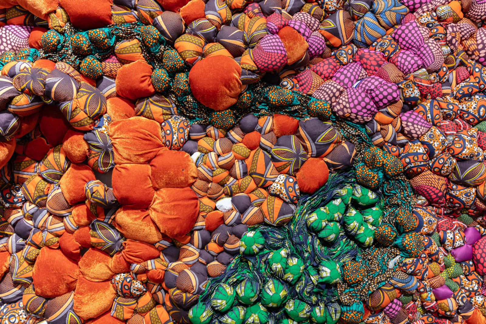 Samuel Nnorom, Pathways on Roses, 2023