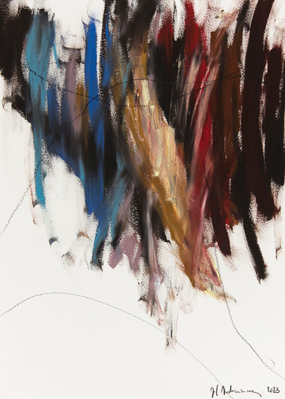 Joël Andrianomearisoa, SUNSET WITHOUT TERRITORY, 2022-2023