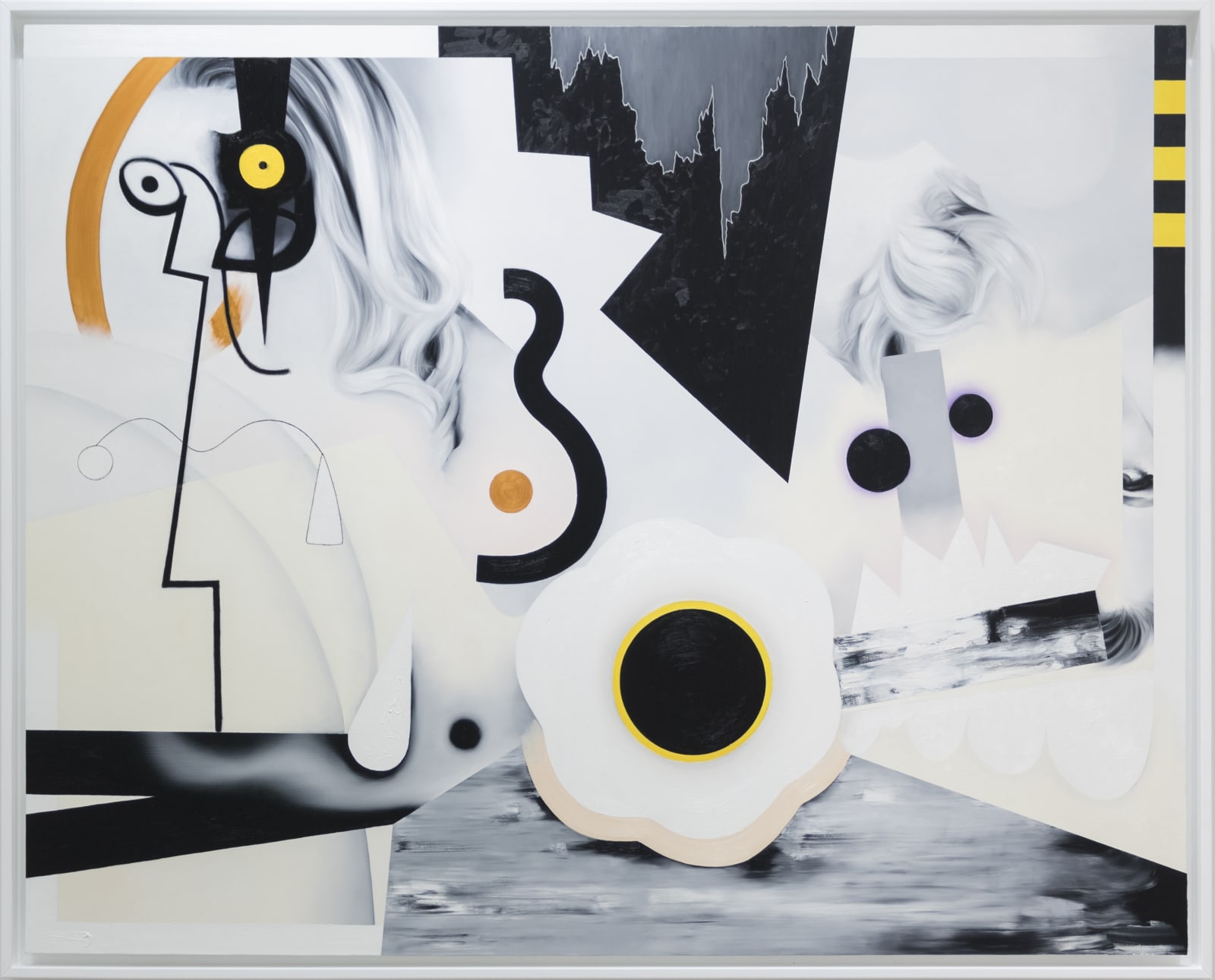 He Wei Only love can hurt like this 2019 Oil on canvas 160 x 200 cm