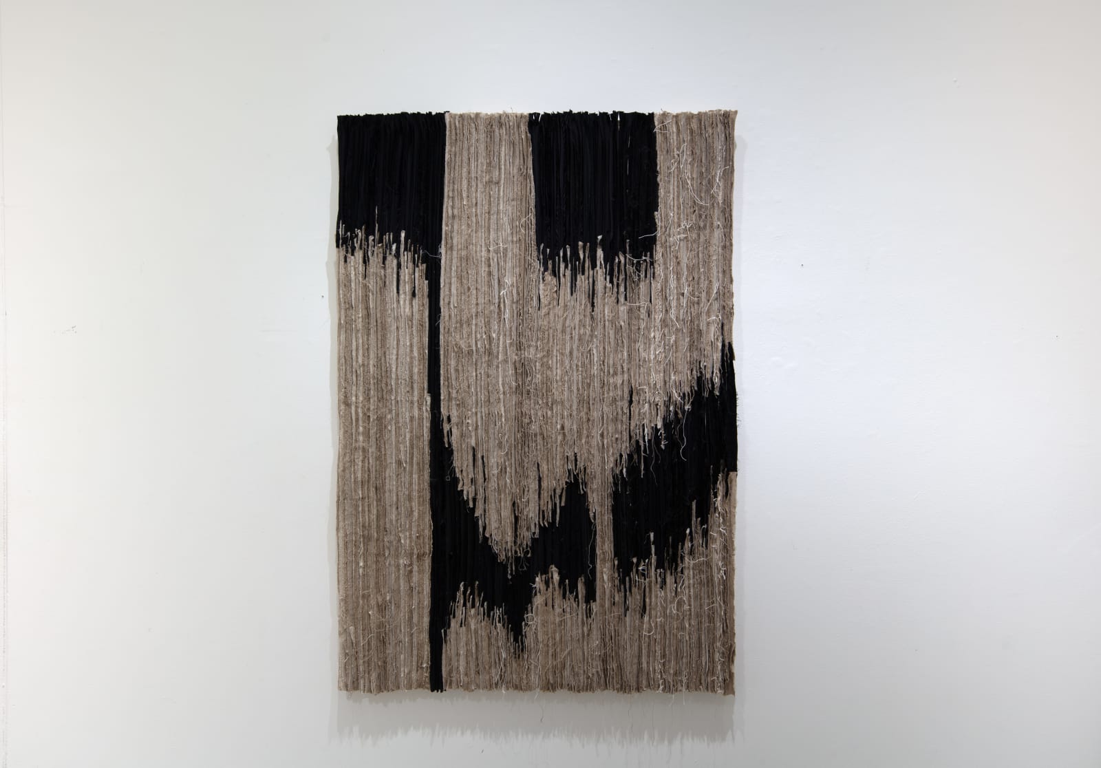Joël Andrianomearisoa, TOKOTANY ACT XV, 2025, Textile, 195 × 135 cm