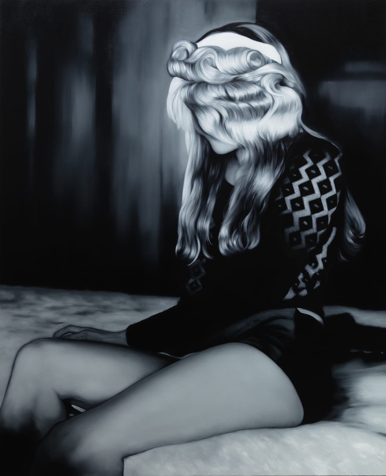 He Wei, Untitled, 2025, Oil on canvas, 120 × 150 cm