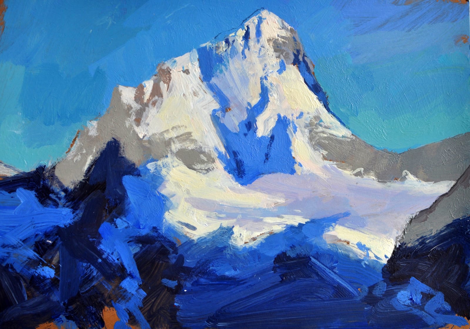Dent Blanche from Blanc du Moming, Whymper's Alps, 2015