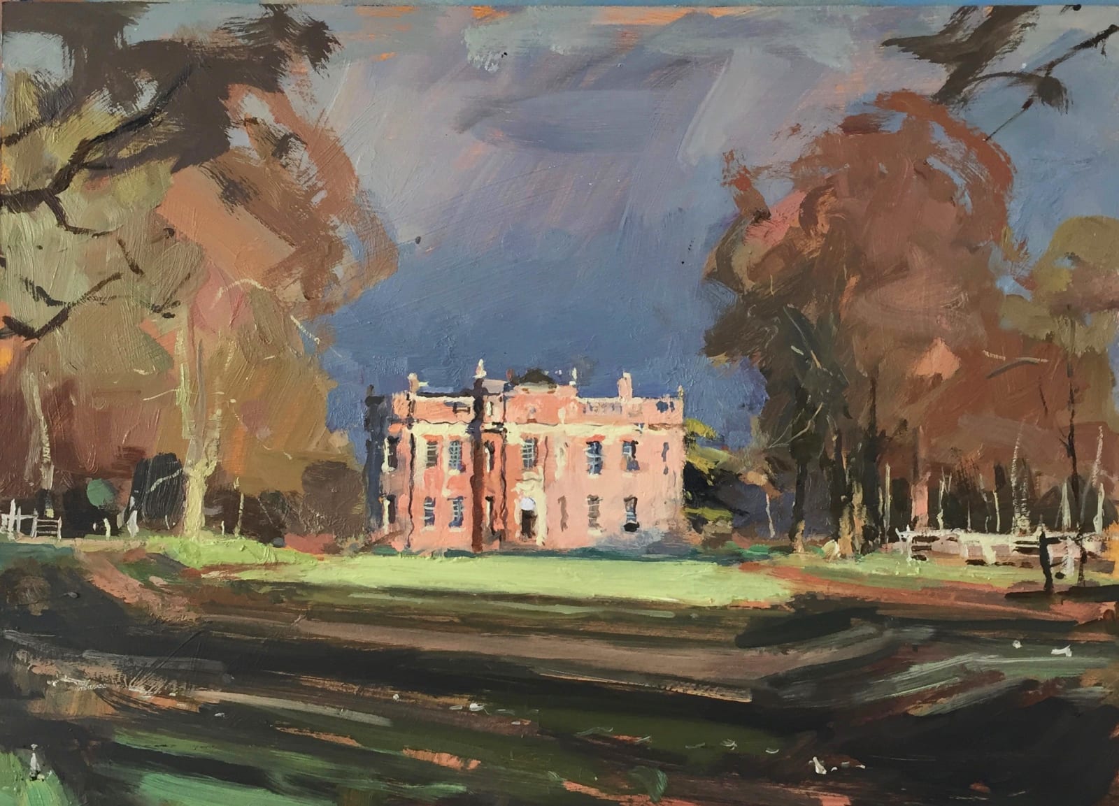 Autumn Storm, Chettle House, Country House , 2018