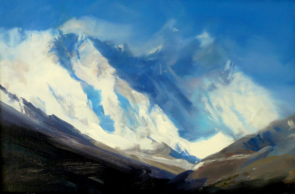 Lhotse and Everest, Himalaya, 2007