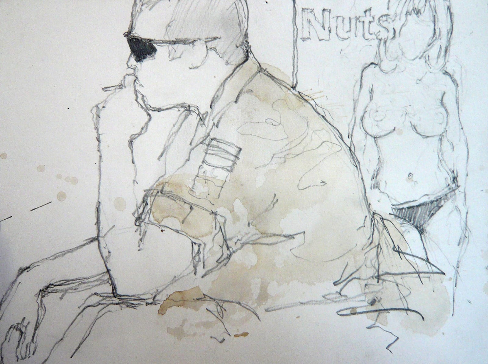 Dreaming of other worlds, Camp Bastion, Afghanistan, military, 2007
