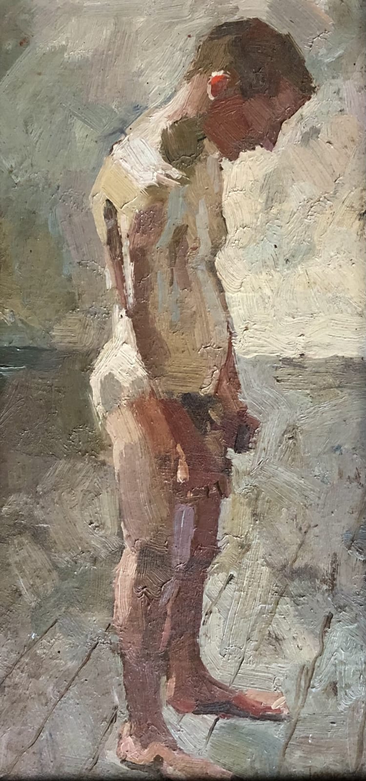 Standing Man, studio, 1998
