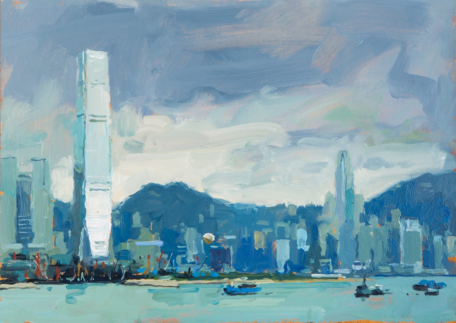 Light on International Commerce Centre, Hong Kong, China , 2014