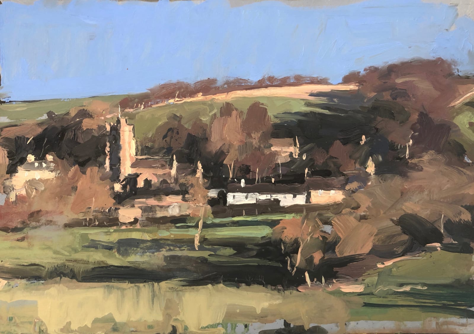 First light, Litton Cheyne, Dorset REx, 2022