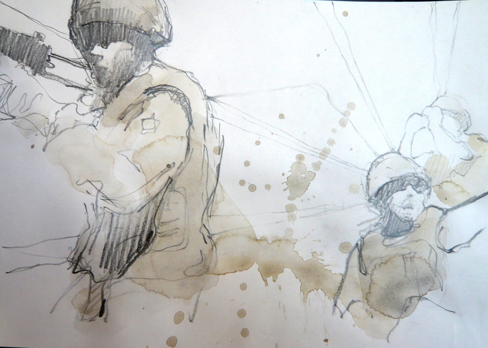 Under fire, Helmand, Afghanistan, military, 2007