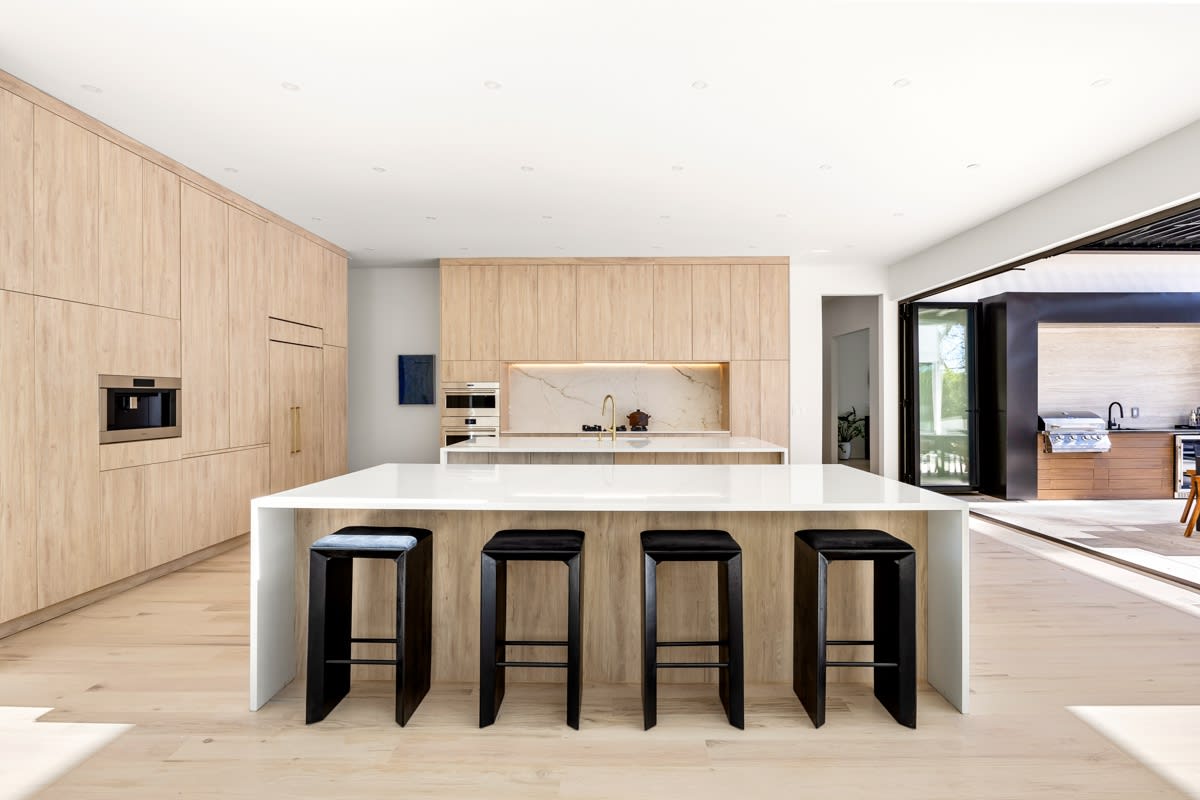 Interior of a luxury modern home in Atlanta, GA.