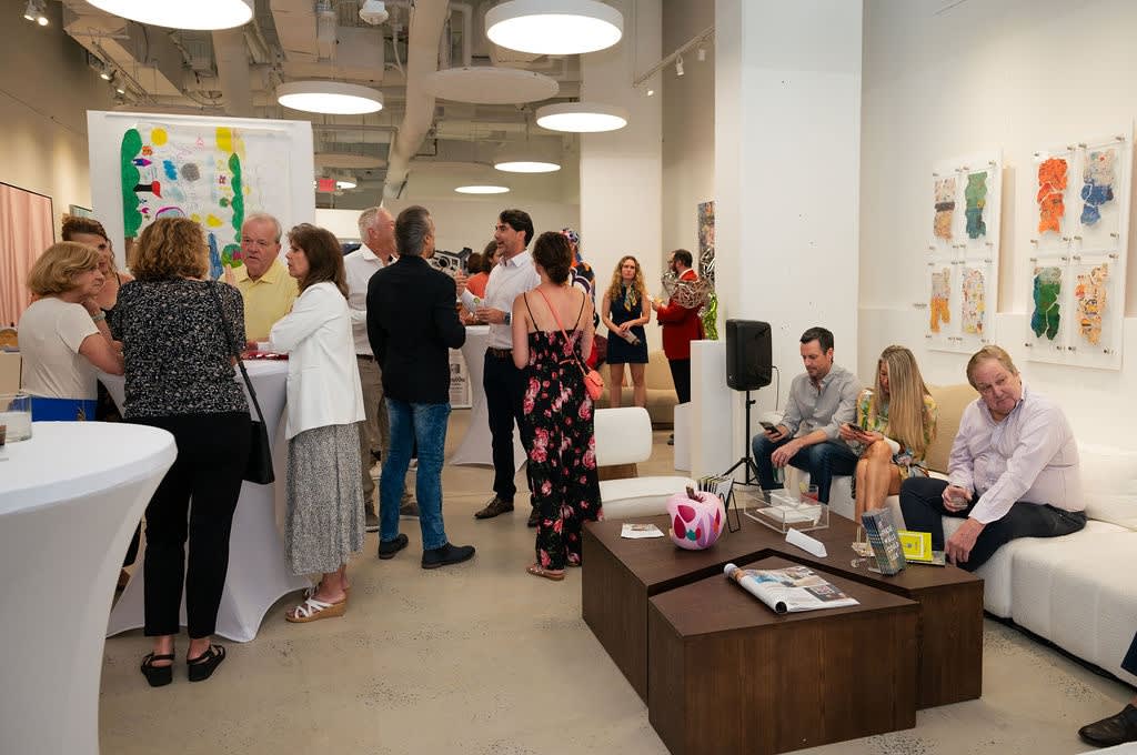 Art Exhibition, "If These Walls Could Talk," hosted by Carousel Fine Art, art gallery in Atlanta in collaboration with Orphaned Starfish Foundation and artist Justin Garcia.