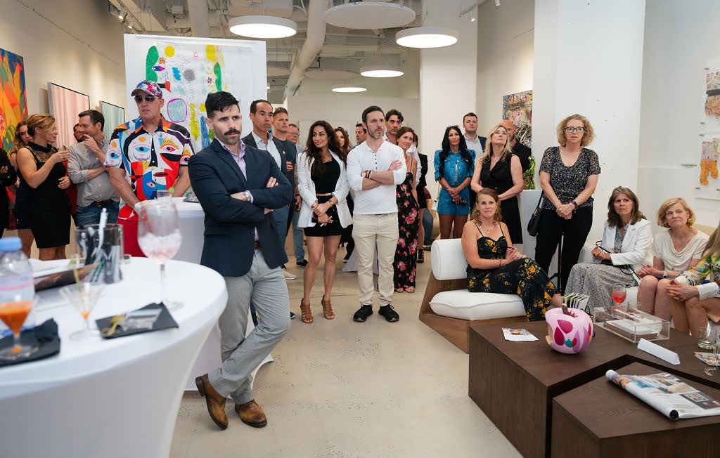Art Exhibition, "If These Walls Could Talk," hosted by Carousel Fine Art, art gallery in Atlanta in collaboration with Orphaned Starfish Foundation and artist Justin Garcia.