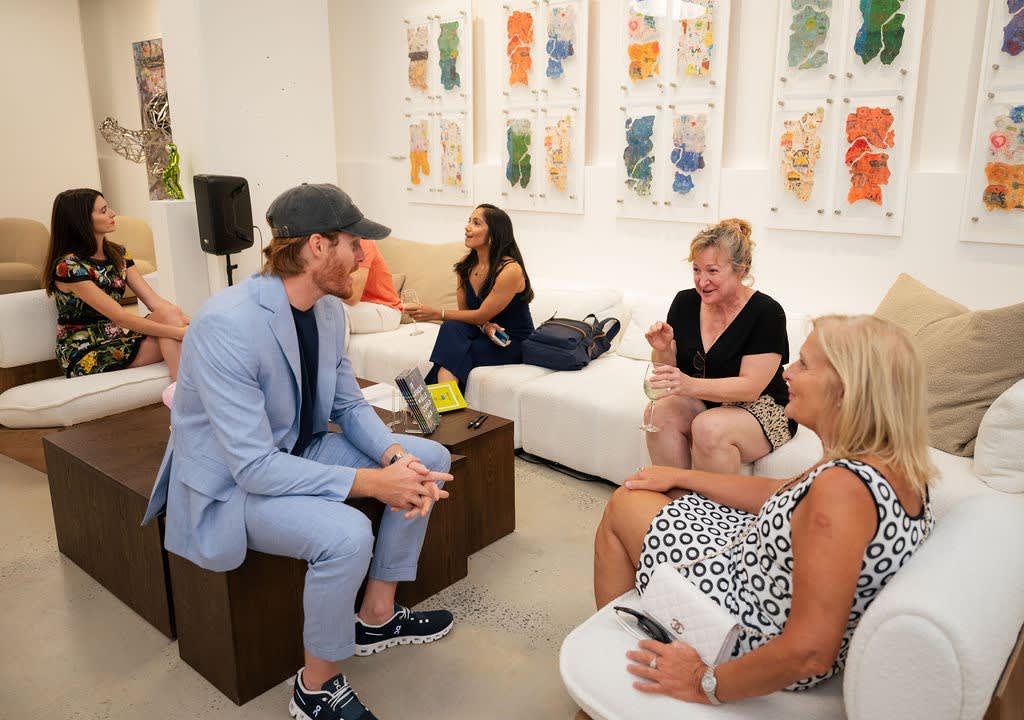 Art Exhibition, "If These Walls Could Talk," hosted by Carousel Fine Art, art gallery in Atlanta in collaboration with Orphaned Starfish Foundation and artist Justin Garcia.