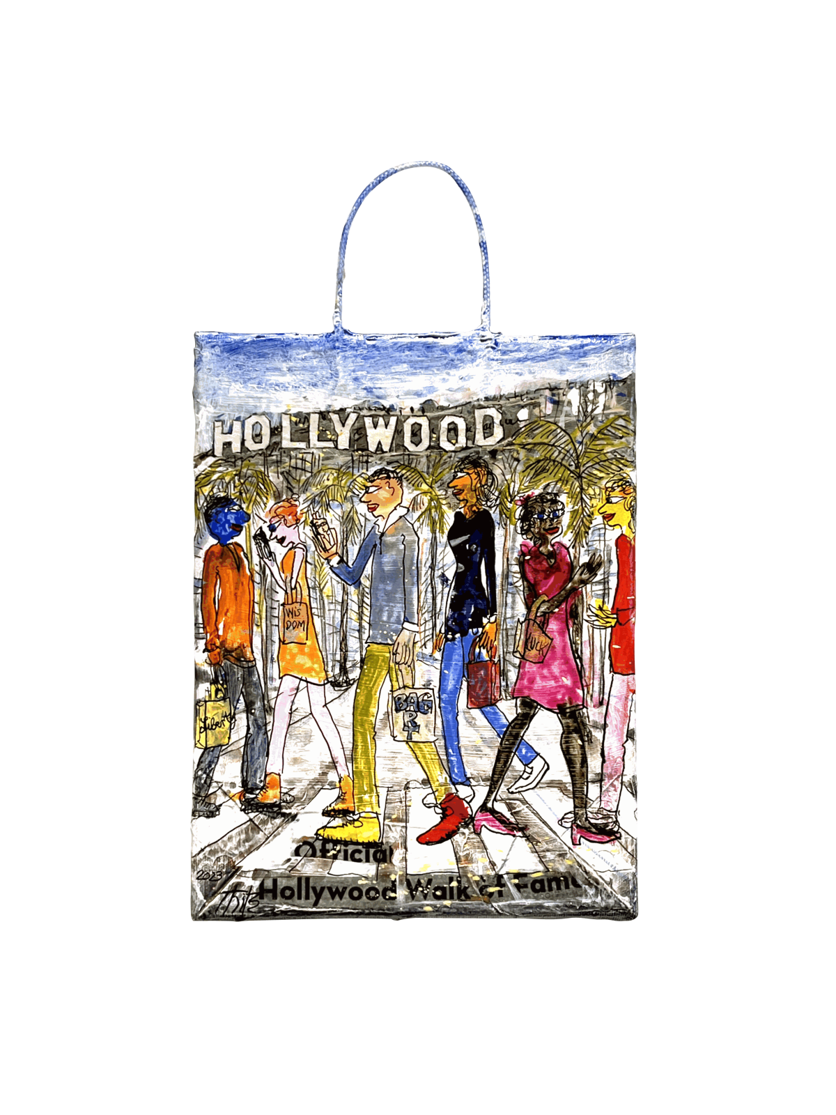 Thitz, LA_Hollywood walk, 2023