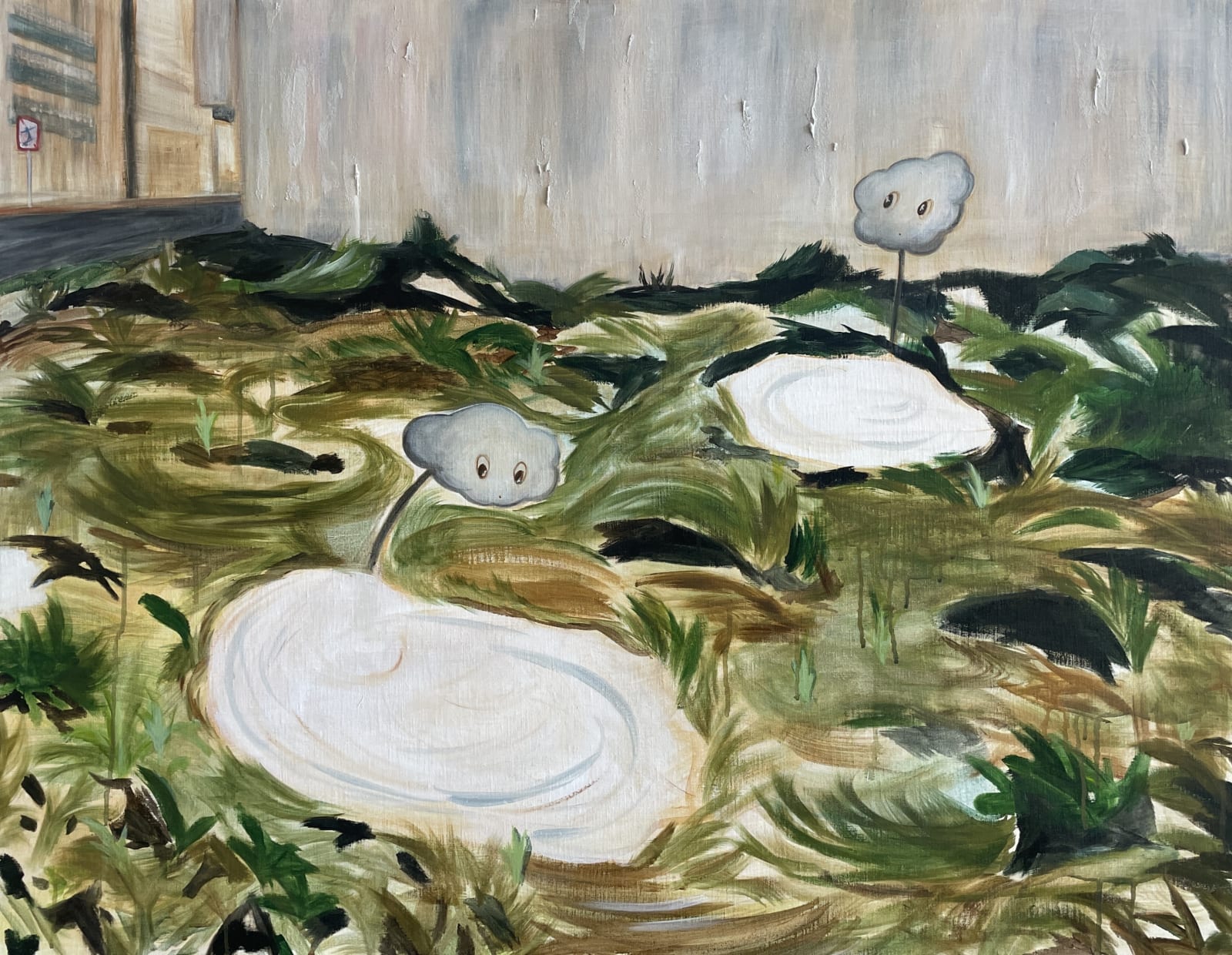 Yamada Miyu, Puddle on the corner, 2024