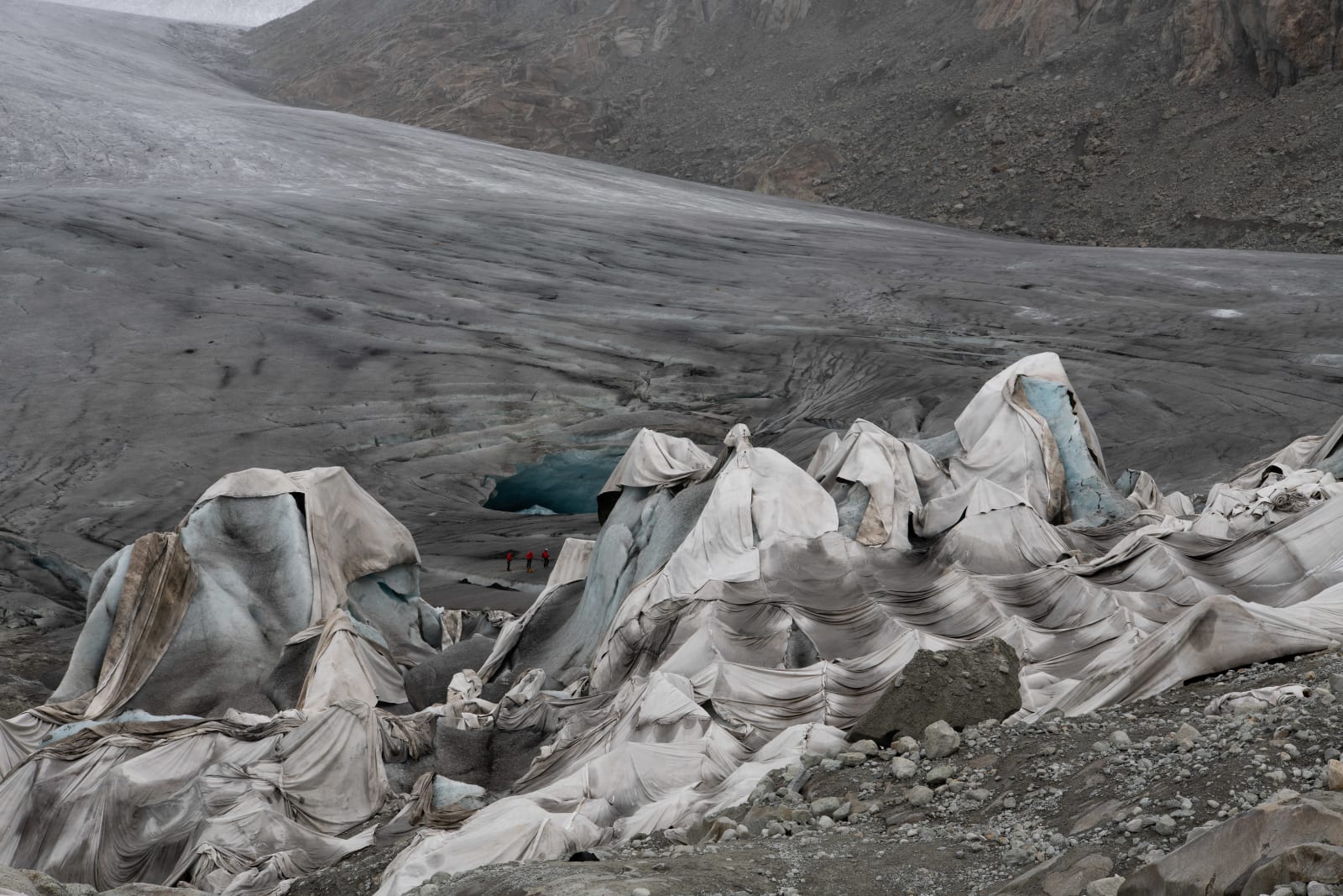 Bernard Garo, Glacier Shroud, Sublime Disaster Series #2, 2023