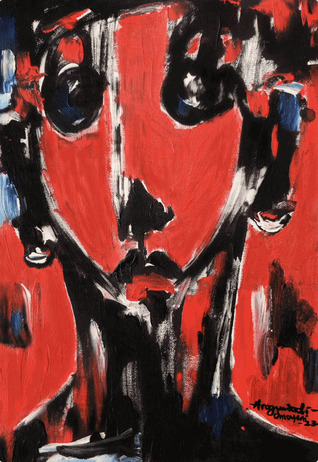 Omoyeni Arogunmati, Red Rose, 2022