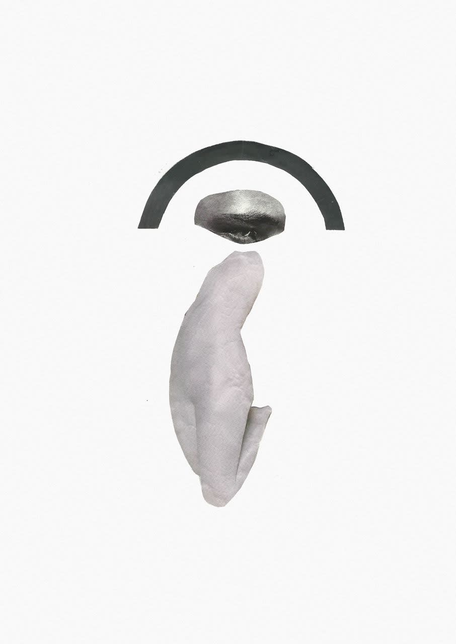 Mobolaji Ogunrosoye, PAPER COLLAGE 01, 2020