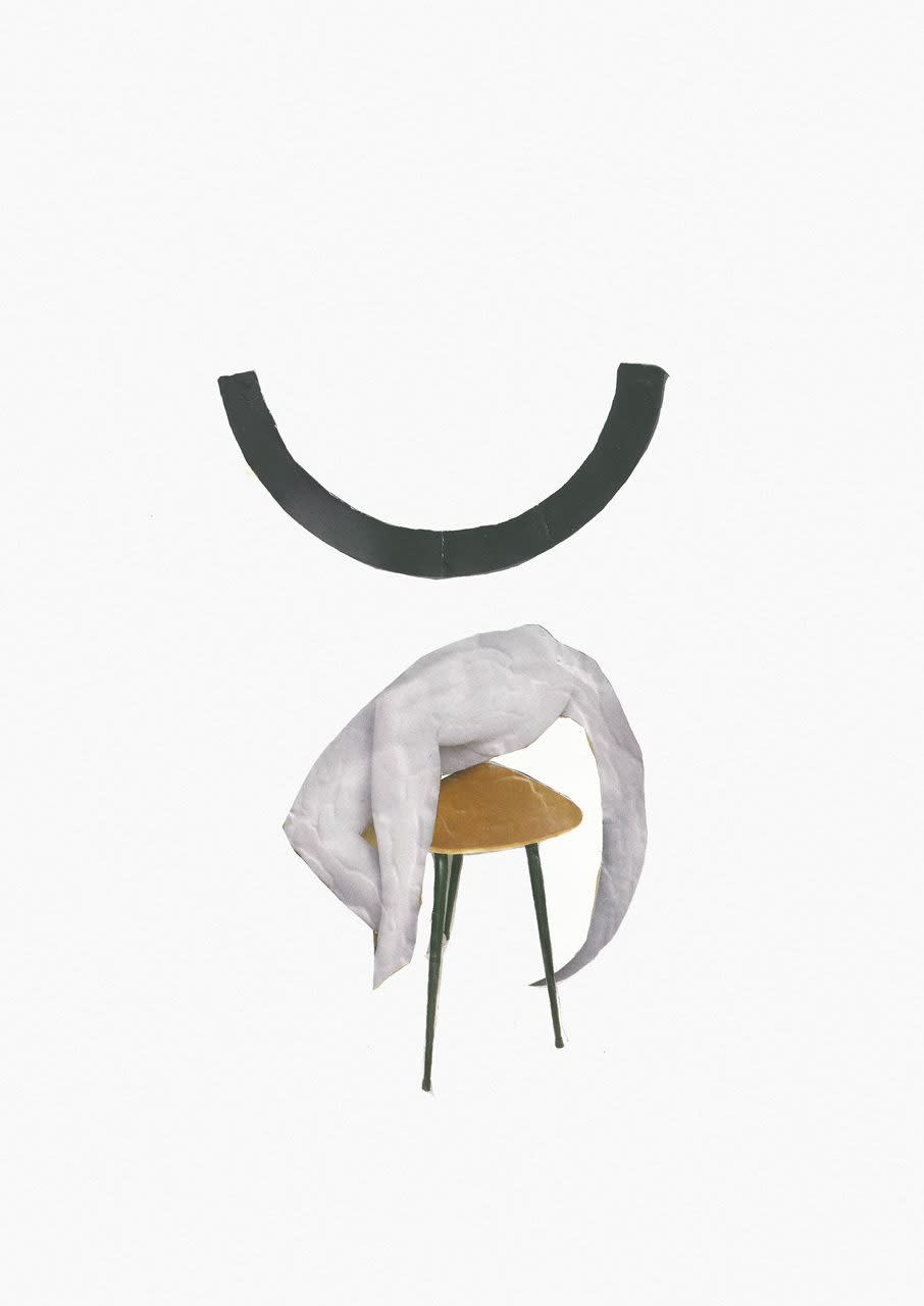 Mobolaji Ogunrosoye, PAPER COLLAGE 03B, 2020