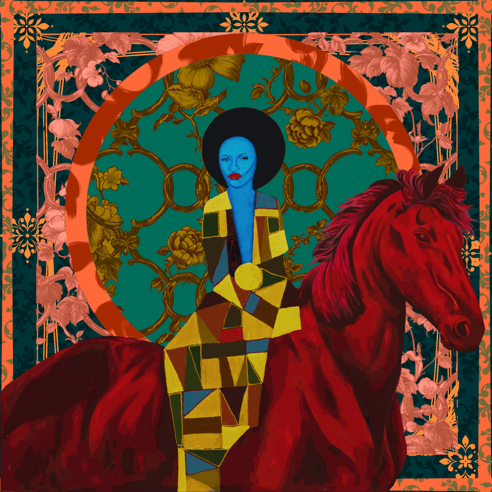 Gbolahan Ayoola, BlueWoman x Ayoola II, 2024