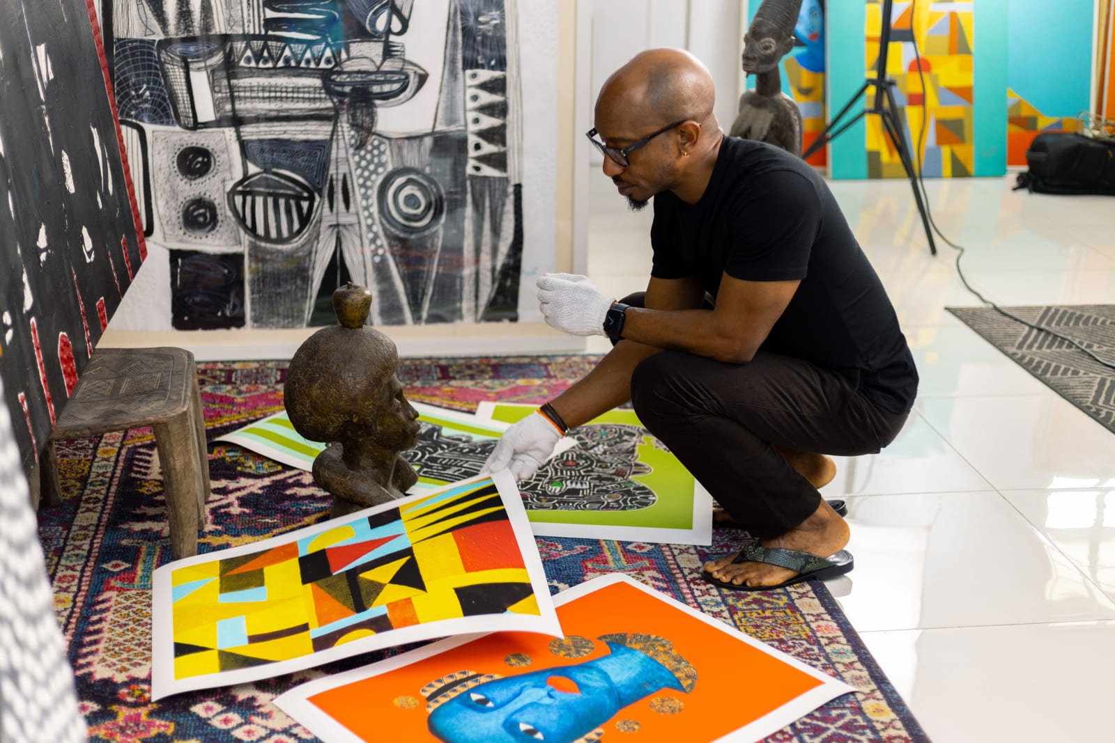 Gbolahan Ayoola, Darkest Path, Brightest Sky, 2024