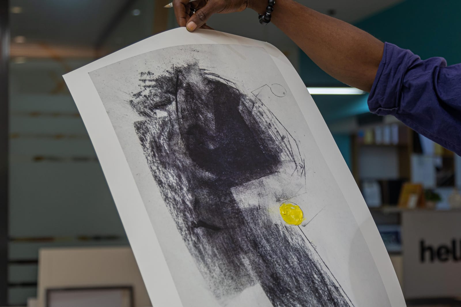 Ọlá Àtúnbí, Untitled (study), 2023