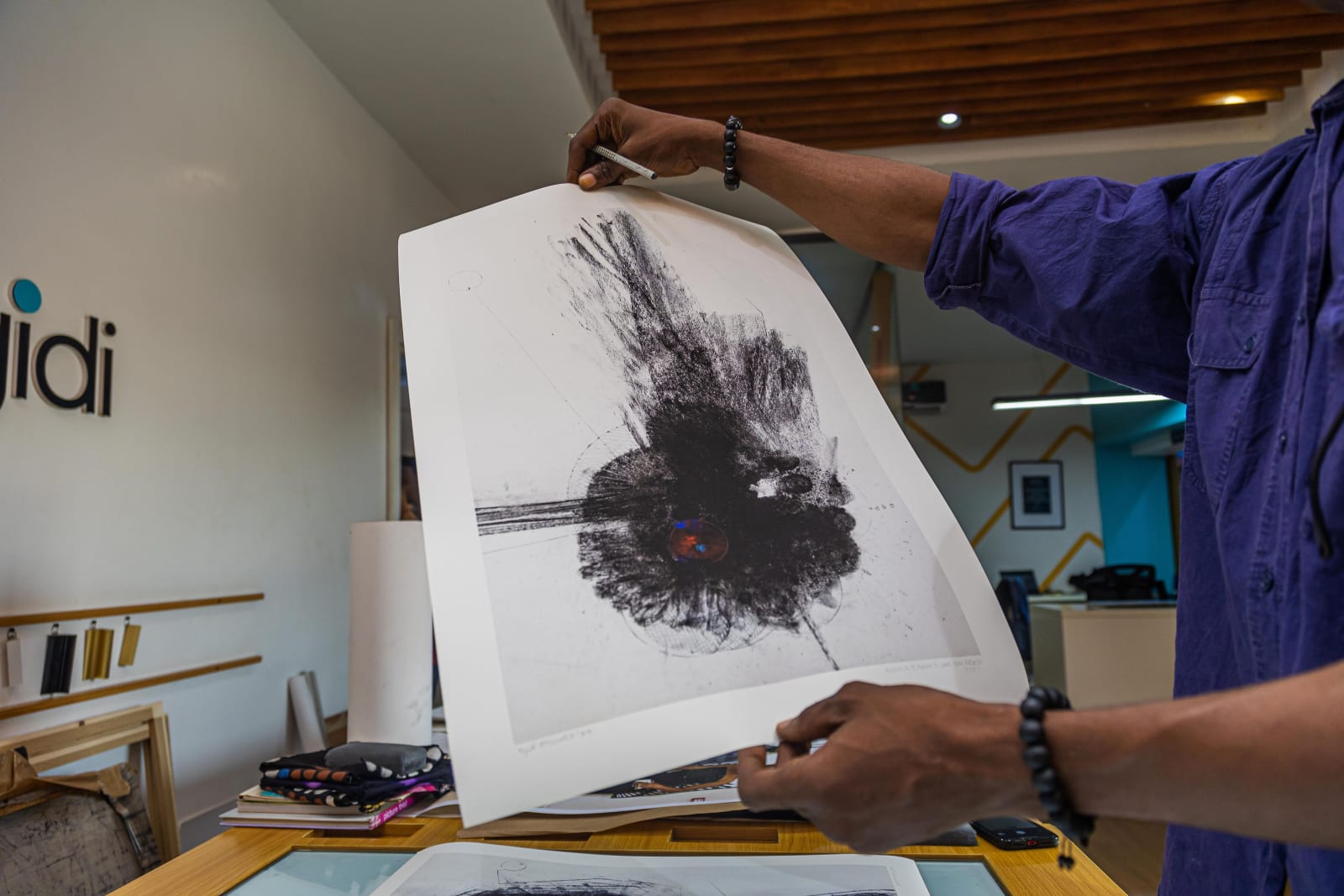 Ọlá Àtúnbí, Untitled (study), 2023