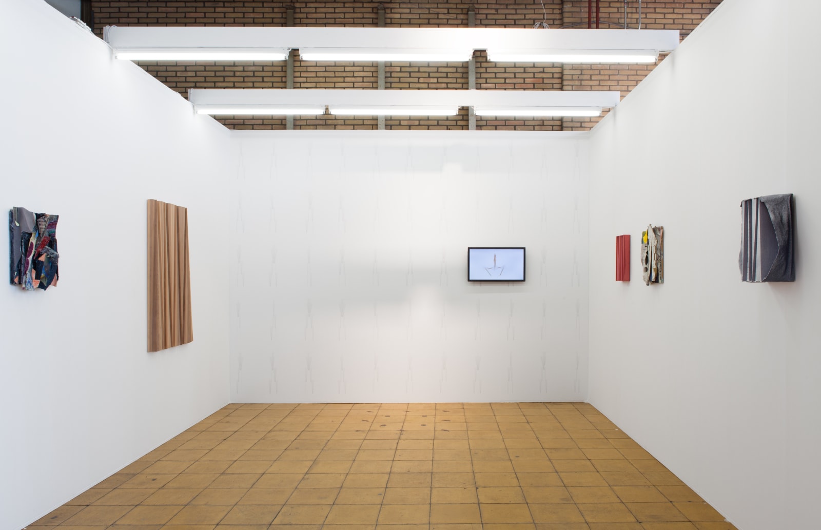 Installation view, Art Rotterdam 2015, Solo booth by Joseph Montgomery