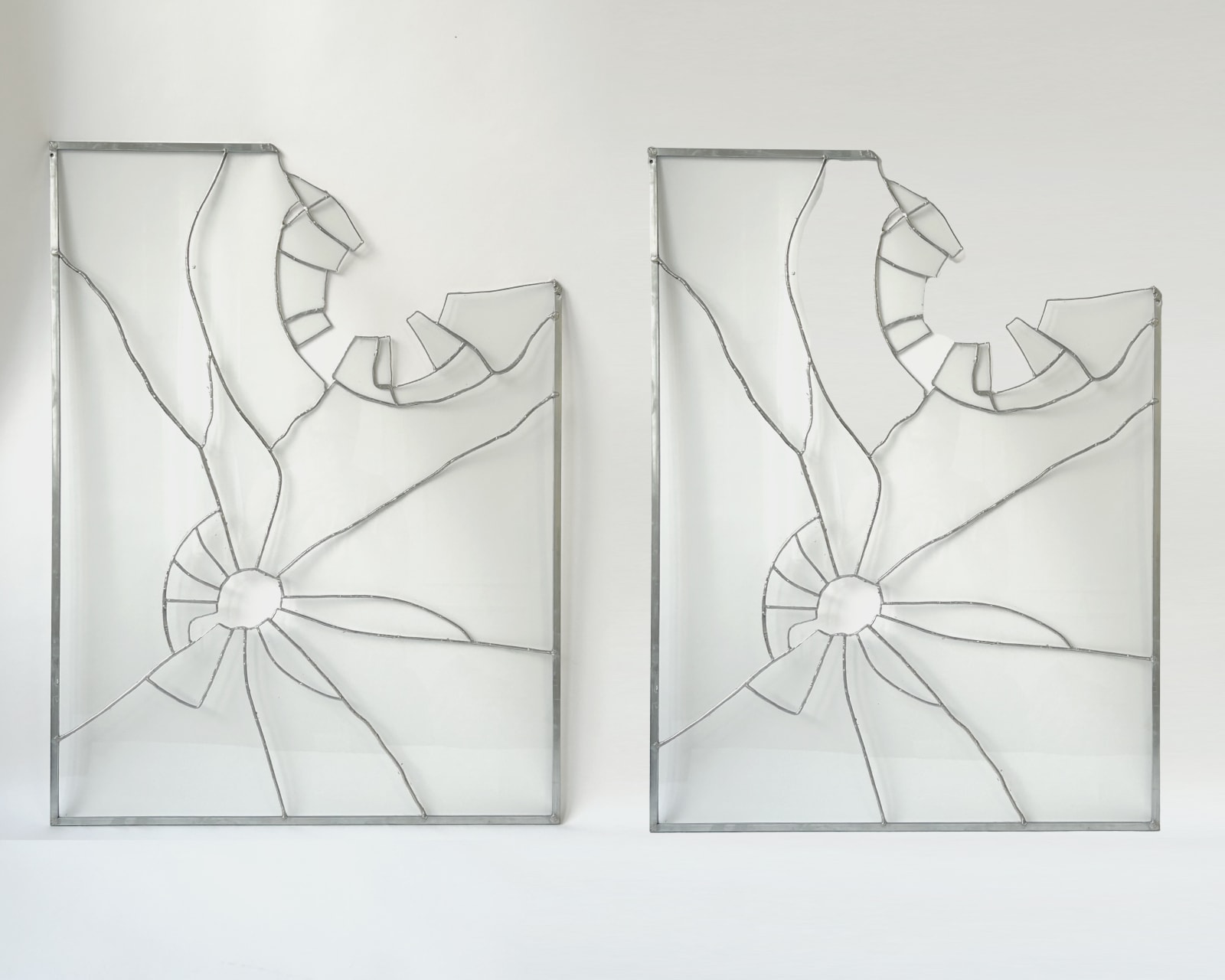 Ryan Van Der Hout, twice broken glass, 2024