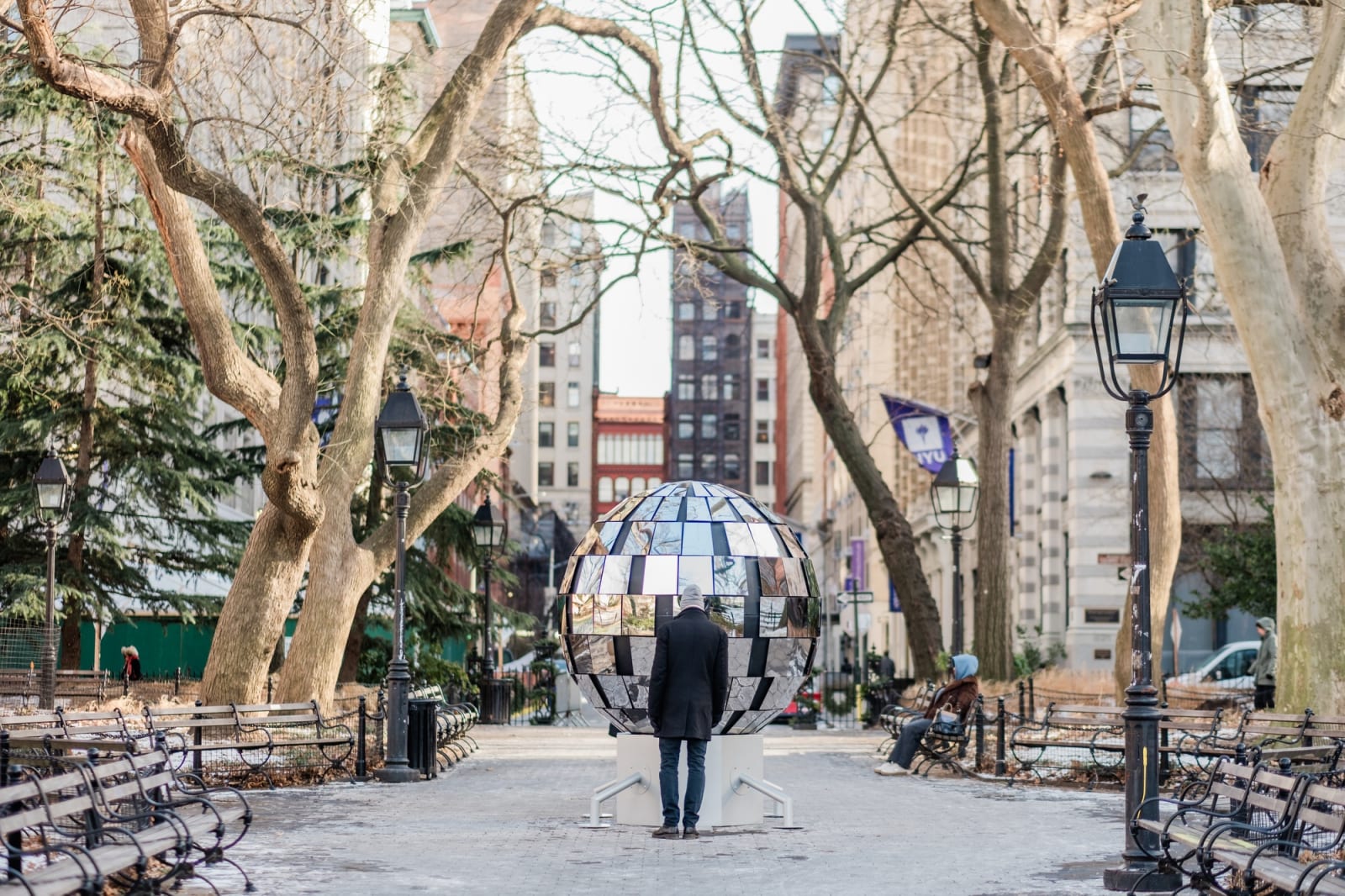 Ryan Van Der Hout, To Reflect Everything :: Washington Sq. Park, 2025