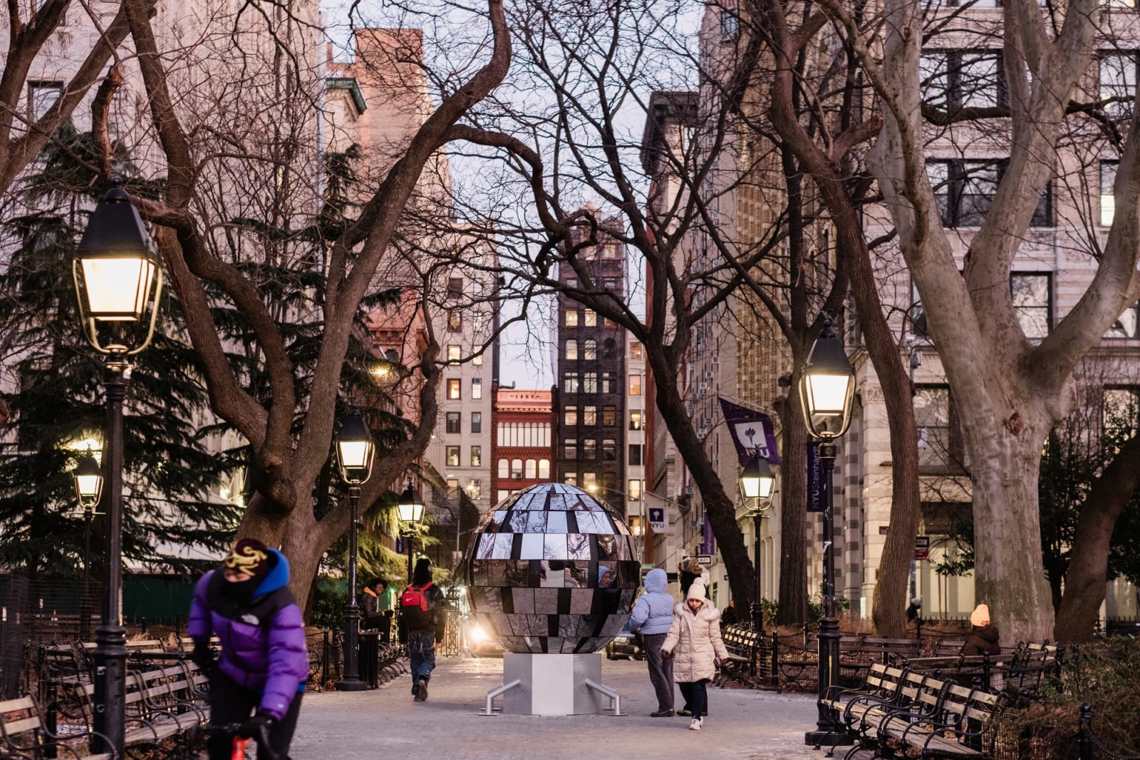 Ryan Van Der Hout, To Reflect Everything :: Washington Sq. Park, 2025