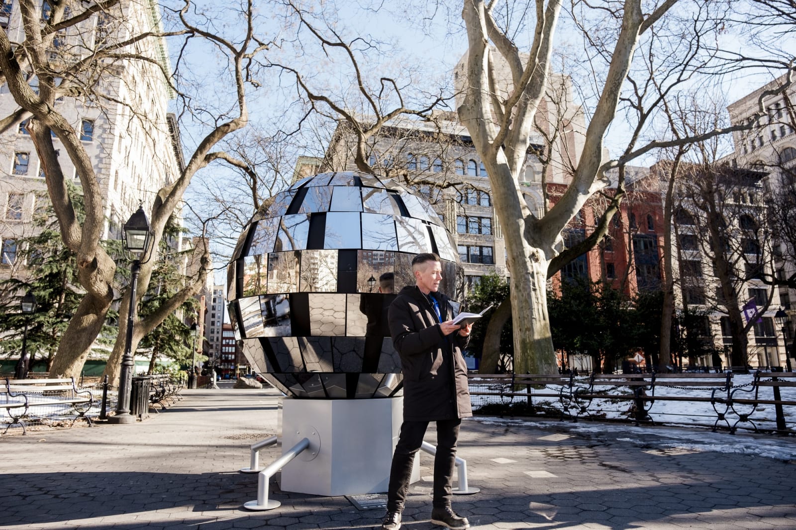 Ryan Van Der Hout, To Reflect Everything :: Washington Sq. Park, 2025