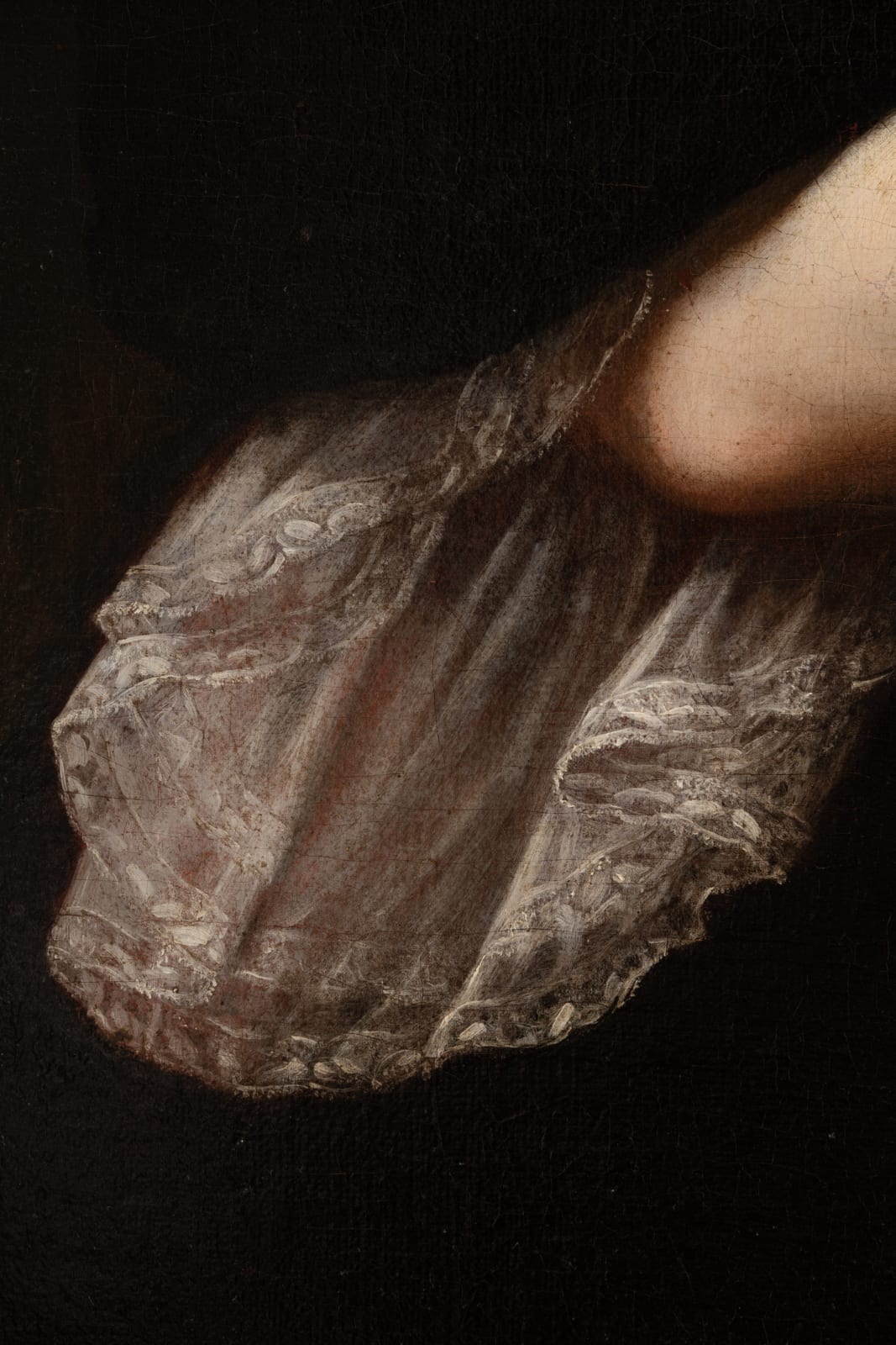 Rosa Ceroni ( 1740- 1826), Portrait of a ladt with a feathered hat