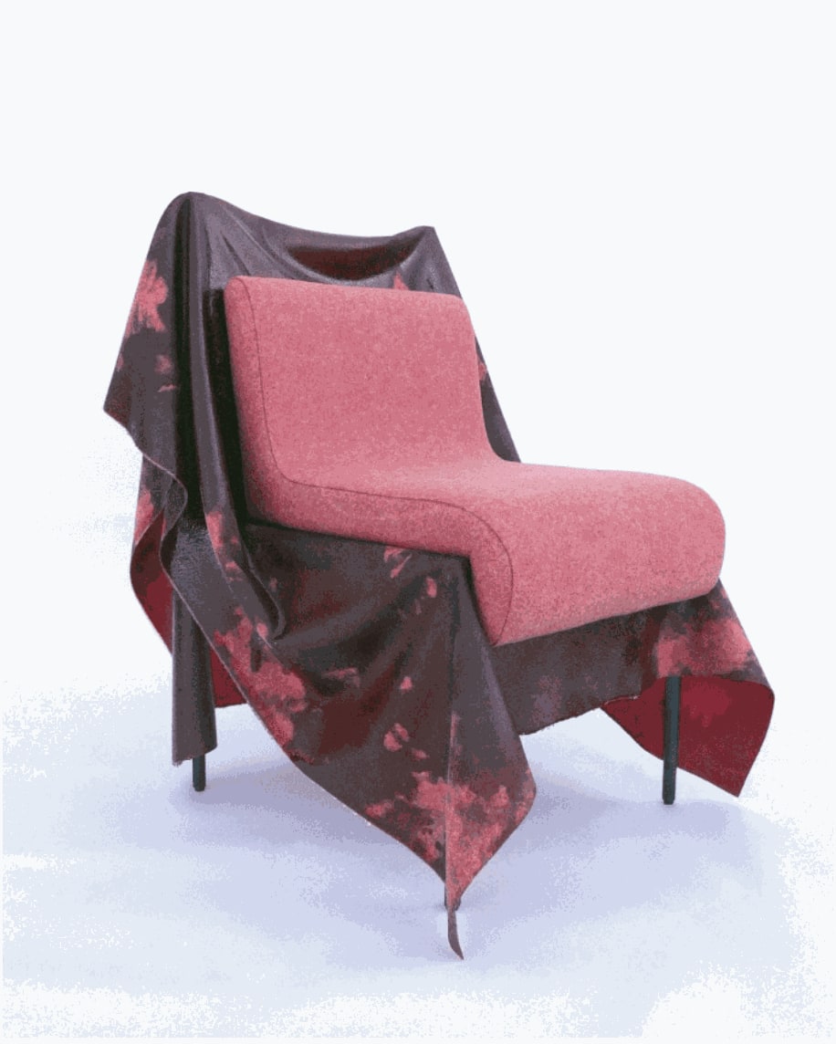 Caleb Engstrom, WET WOOL CHAIR, 2023