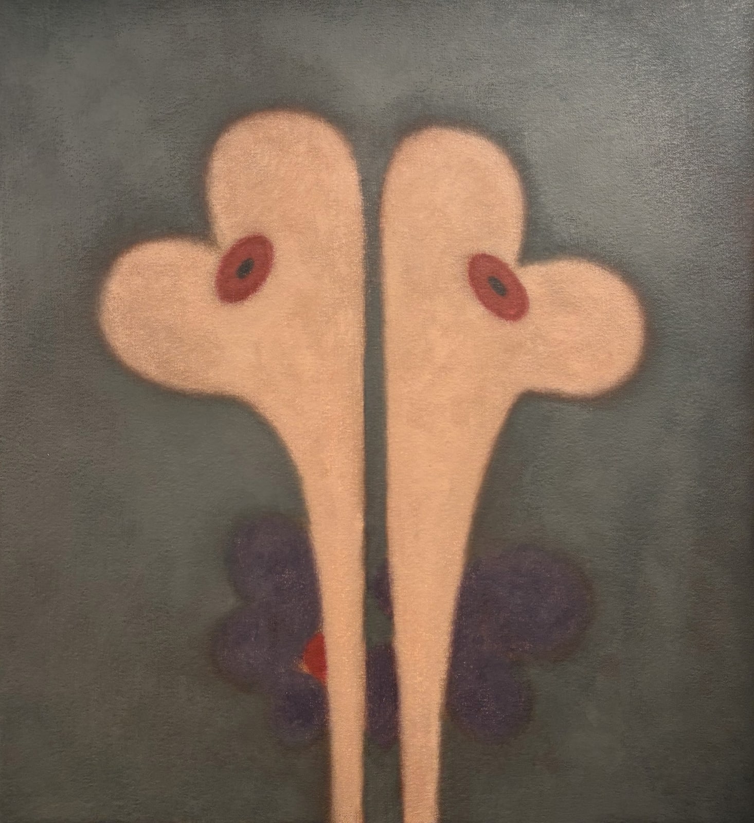 Samala Meza, WALL DOLLS (BROWN 1), 2025