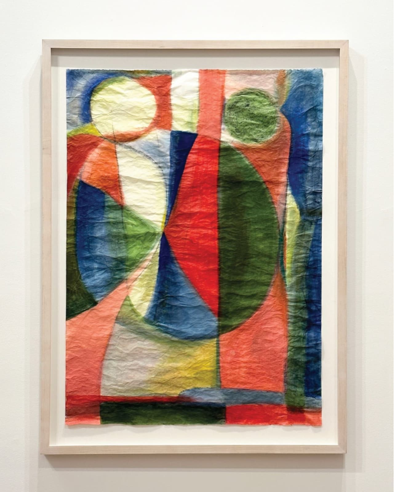 Caroline Denervaud, VERT ET ROUGE SE RECONTRENT, 2023