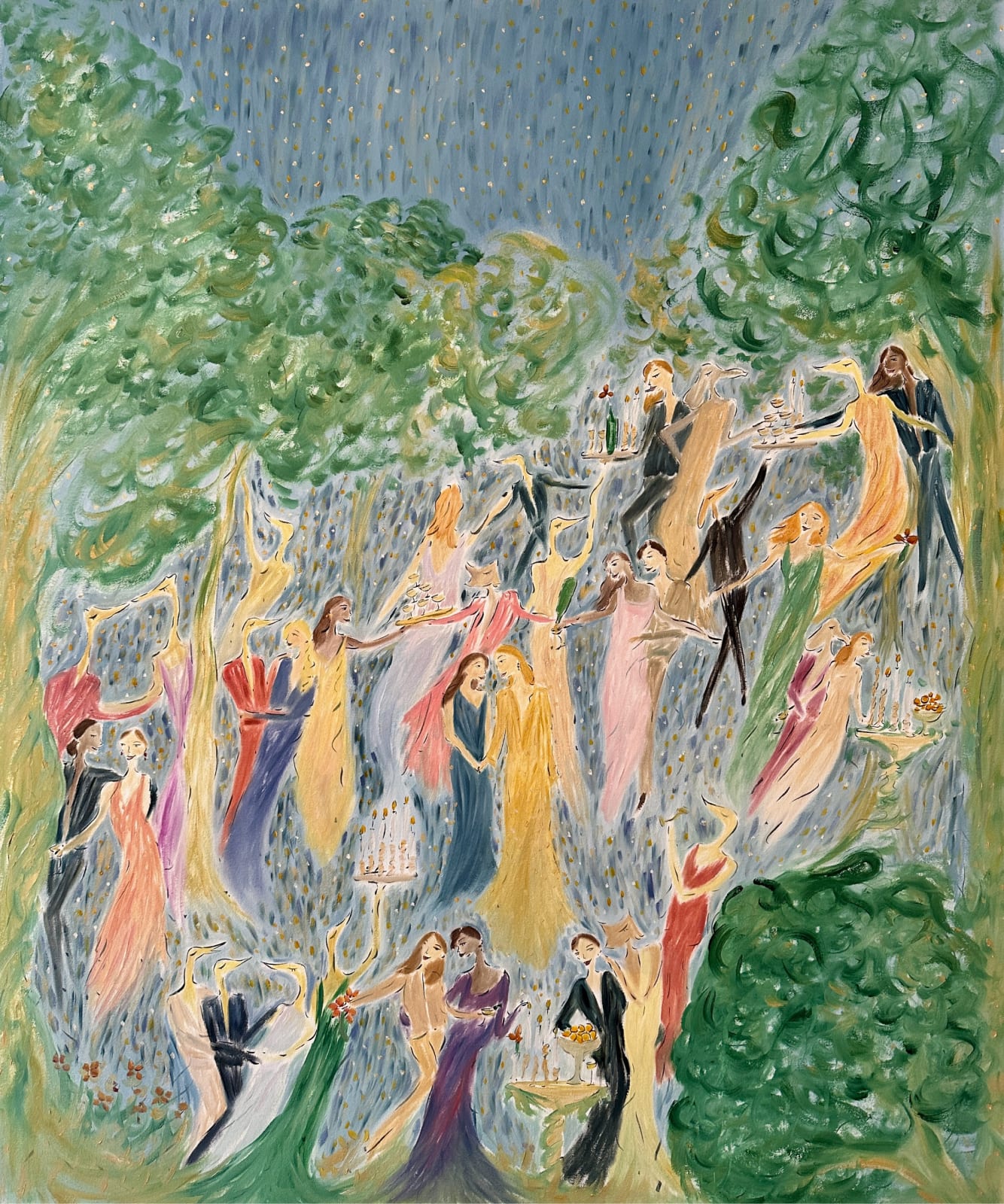 Danielle Kosann, WHEN I AM AMONG THE TREES, 2025