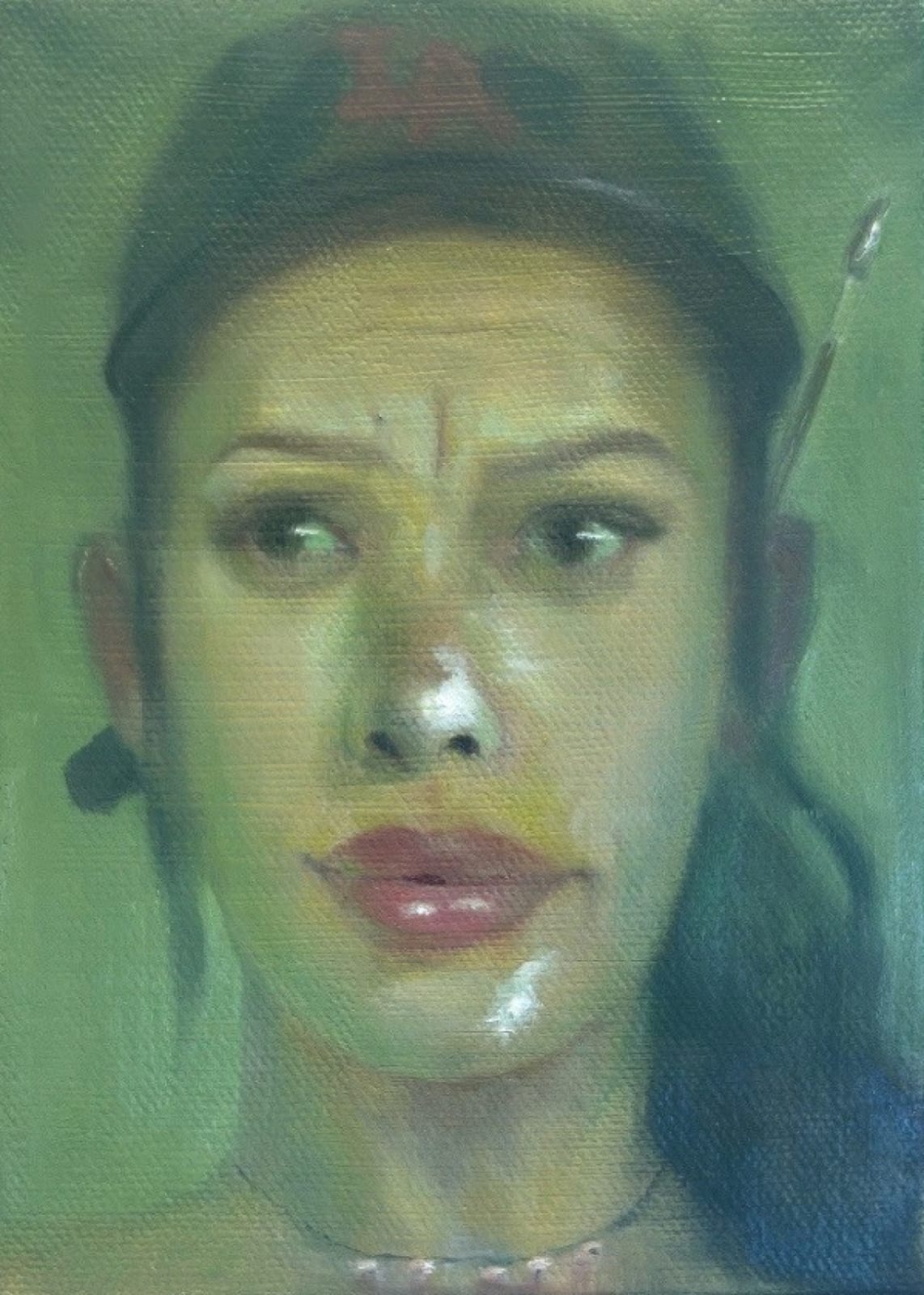 Emiliana Henriquez, PAINT FACE, 2024