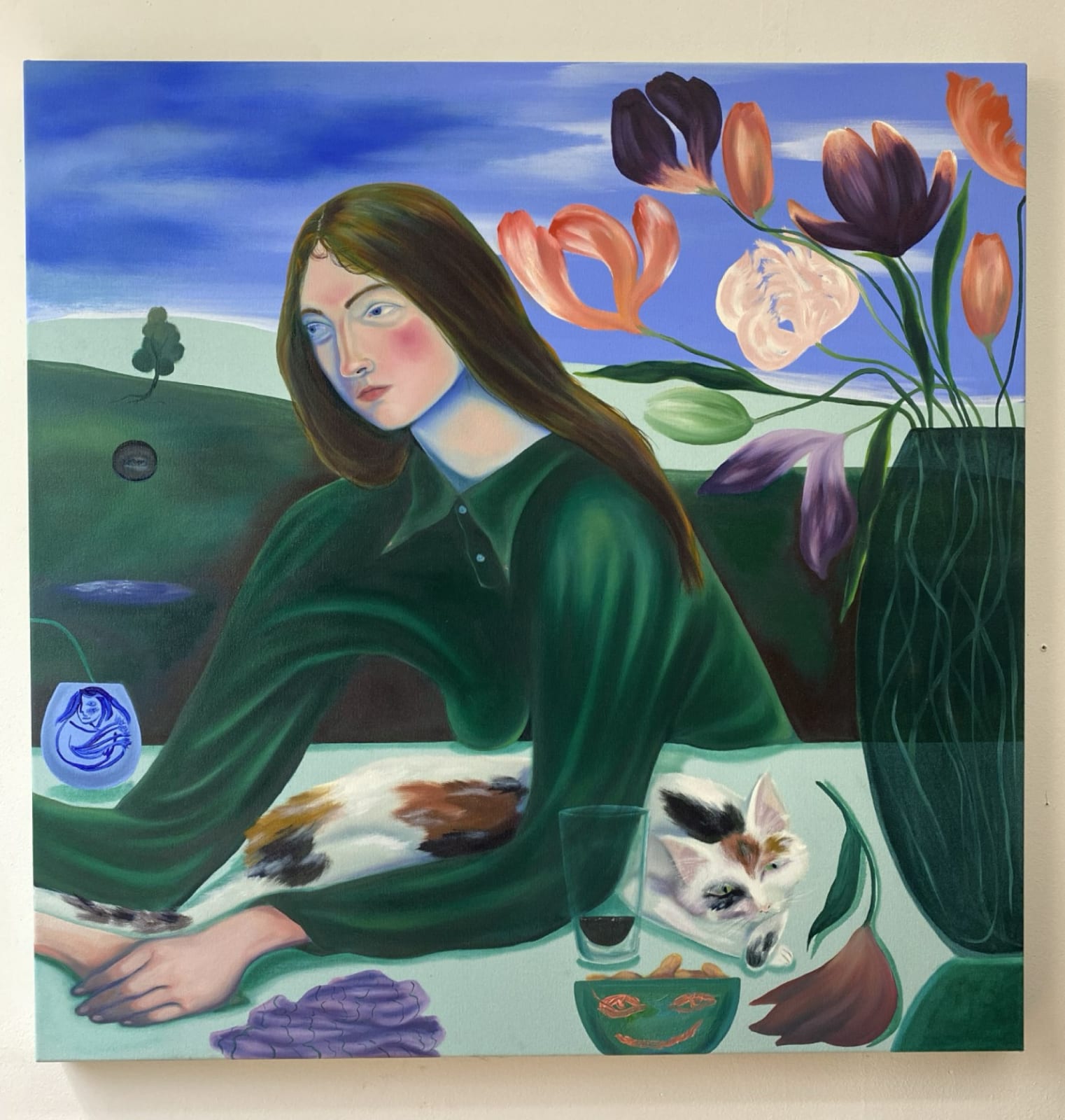 Laura Burke, THE LUNCHEON I + II, 2025
